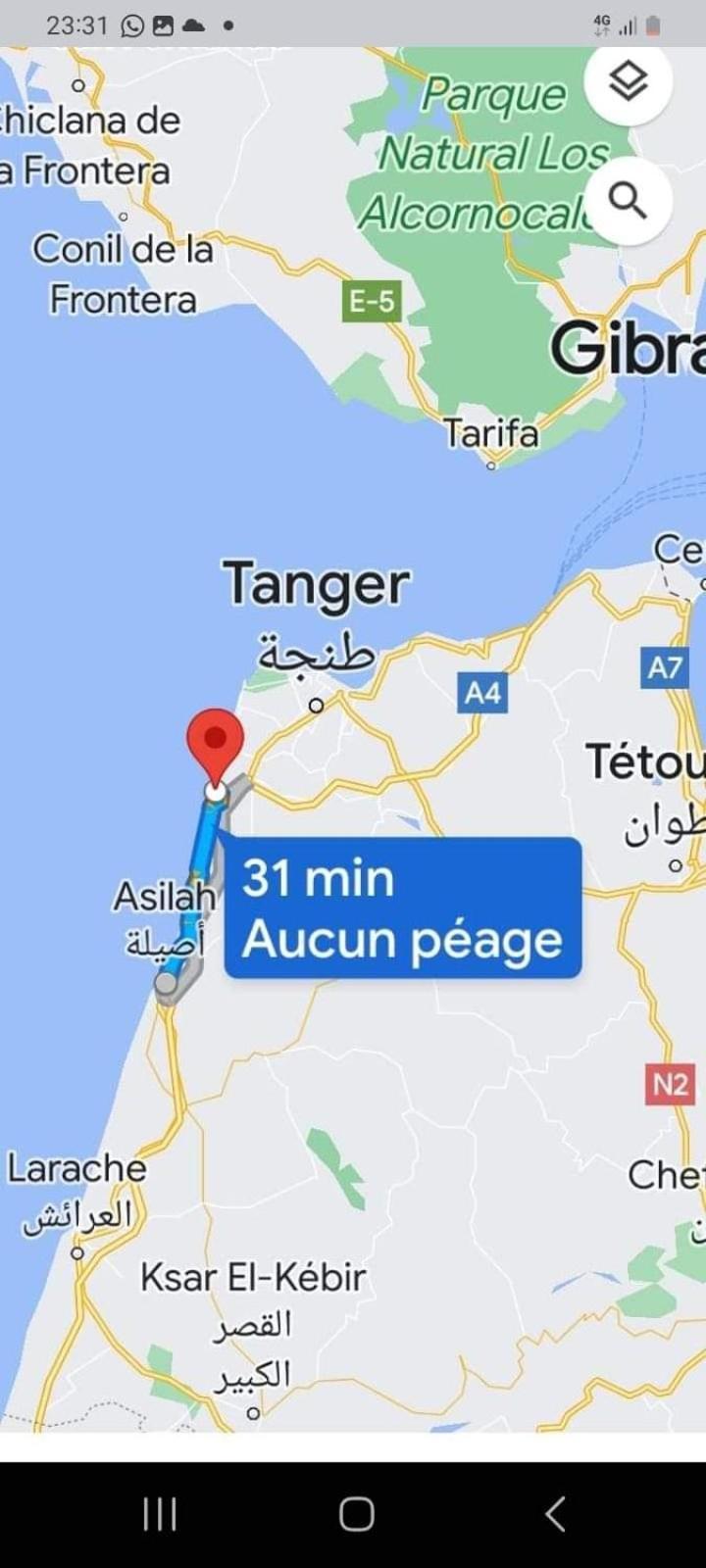 Appartement De Vacances Beralmar Chez Houda Asilah Exteriör bild